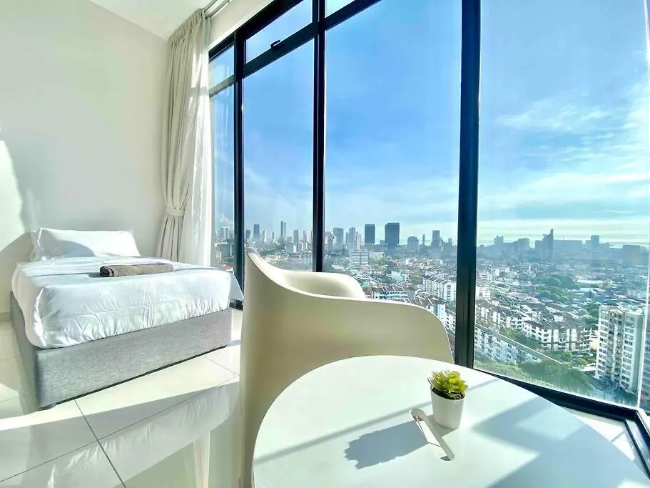 Appartement Beacon Executive Suites #Warmth #Skypool #Georgetown #5Pax #2Br 2Bath #2Queen 1Single #Quality Well Maintained #Private Host Malaisie