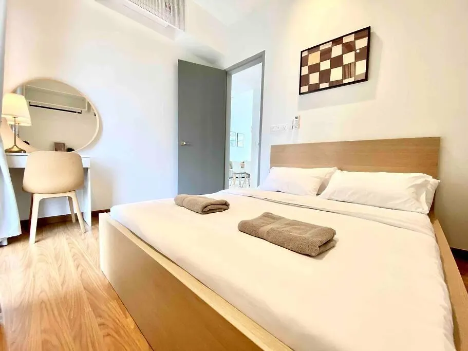 Apartamento Beacon Executive Suites #Warmth #Skypool #Georgetown #5Pax #2Br 2Bath #2Queen 1Single #Quality Well Maintained #Private Host
