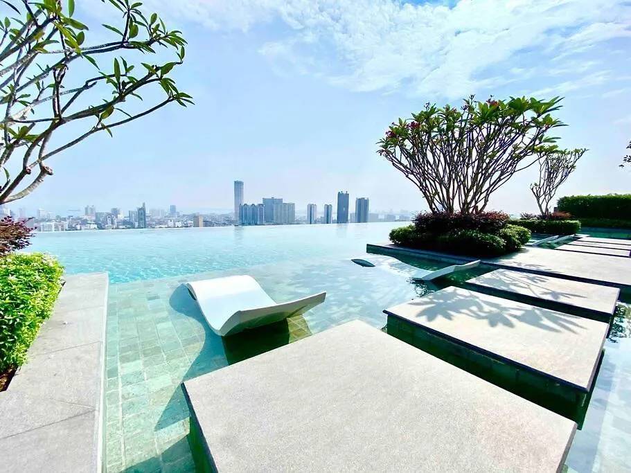 Apartamento Beacon Executive Suites #Warmth #Skypool #Georgetown #5Pax #2Br 2Bath #2Queen 1Single #Quality Well Maintained #Private Host